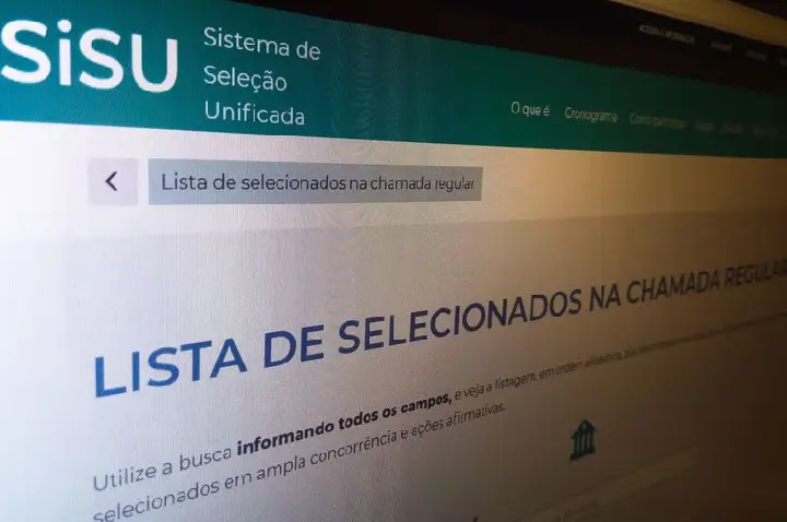 Começam hoje matrículas da primeira chamada do Sisu